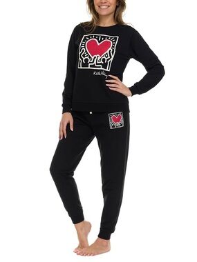 Keith Haring Women's Crew & Jogger Lounge Set